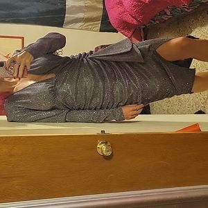 Nwot Venus stardust ruched evening gown Large. Gorgeous ombré colors